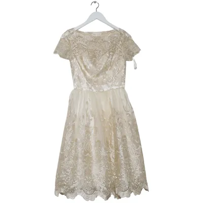 Hochzeitskleid (Weiß, Mehrfarbig) von Chi Chi London Elasthan, Polyamid, Polyester