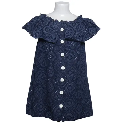 Dress (Blue) from Zara Basic Cotton, Polyester