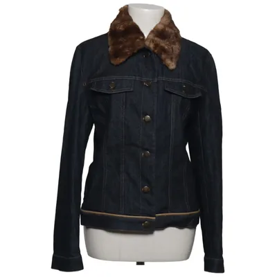 Denim jacket (Blue, Brown) from Taifun Collection Cotton, Polyester