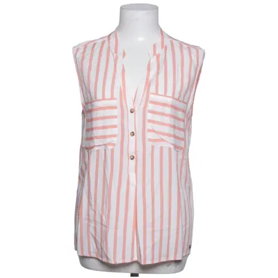 Top (Hvid, Orange) fra Broadway Bomuld, Elastan
