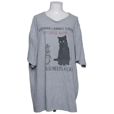 T-shirt (Grå) fra Fruit of the Loom Bomuld, Polyester