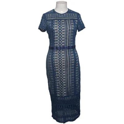 Robe (Bleu, Beige) de Cuplé Coton, Polyamide, Polyester