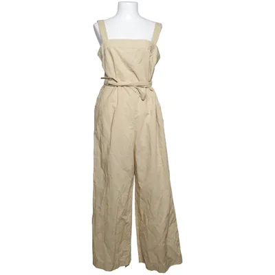 Overalls (Beige) fra Uniqlo Linned, Polyester, Viscose