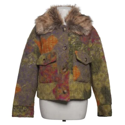 Veste (Vert, Violet, Orange, Multicolore) de Flora Polyester, Laine