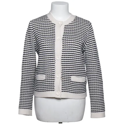 Cardigan (Zwart, Wit) van Uniqlo Acryl, Katoen, Polyester