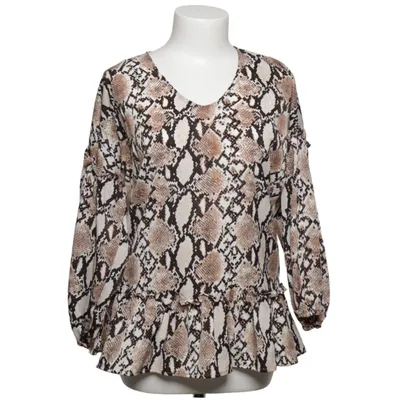 Blouse (Beige, Black) from Jolio & Co Polyester