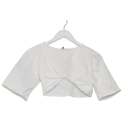Crop top (Hvid) fra About You Bomuld, Elastan