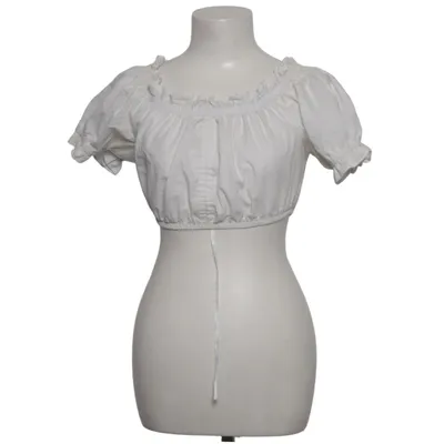 Dirndl blouse (Wit) van Landhaus Katoen, Polyester