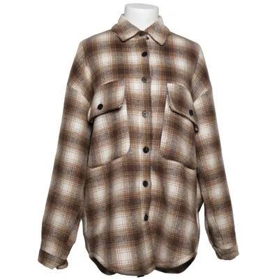 Överskjorta (Brun, Vit, Flerfärgad) från Elli White Polyester