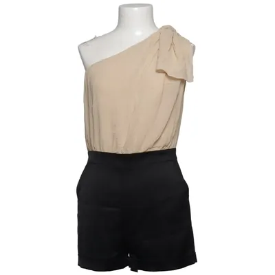 Jumpsuit (Beige, Zwart) van Paul & Joe Acetaat, Polyester, Zijde