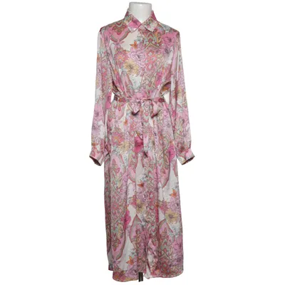 Skjortekjole (Pink, Gul, Flerfarvet) fra JS Millenium Polyester