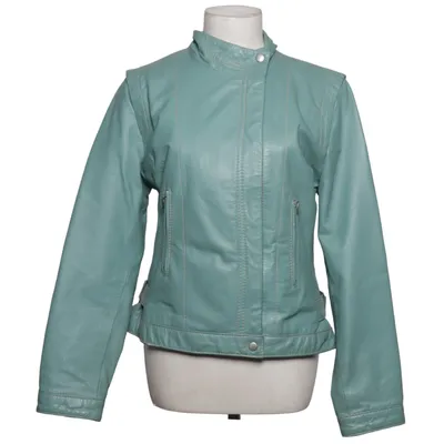 Bikerjack (Groen) van Greenhouse Leer