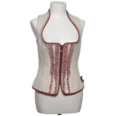 Weste (Beige, Rot, Grün) von Krüger Madl Baumwolle, Polyester