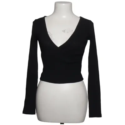 Slå-om top (Sort) fra Cooperative Bomuld, Elastan, Polyester