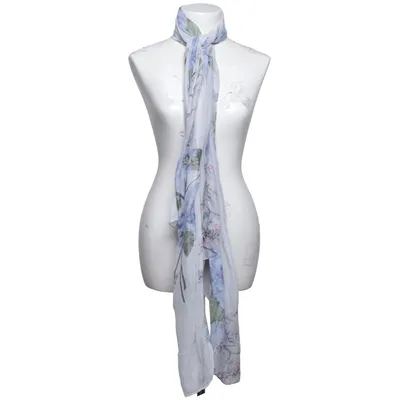 Châle (Bleu, Gris, Multicolore) Polyester