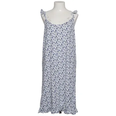 Maxi jurk (Blauw, Wit, Meerkleurig) van TCM Elastaan, Viscose