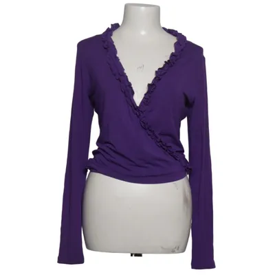 Cardigan cache-cœur (Violet) de MRL Élasthane, Viscose