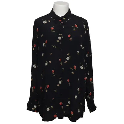 Bluse (Sort, Flerfarvet) fra Eterna Viscose