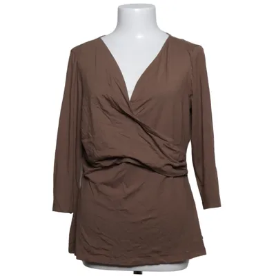 Wikkelblouse (Bruin) van Orwell Elastaan, Viscose