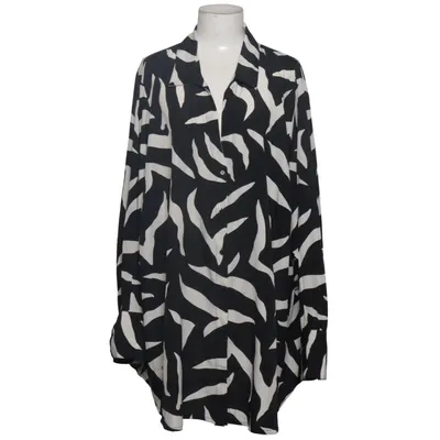 Blouse (Black, White) from Yours Polyester