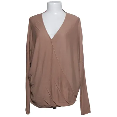 Top (Beige) fra Halston Heritage Bomuld, Polyamid, Viscose