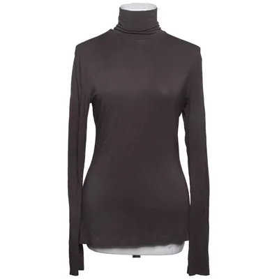 Pul à col roulé (Marron) de Norma Kamali Élasthane, Viscose