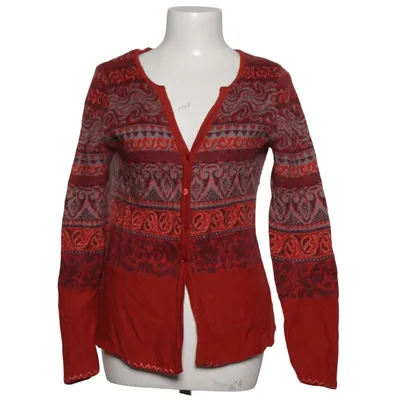 Cardigan (Red, Multicolored) from Madness Merino wool