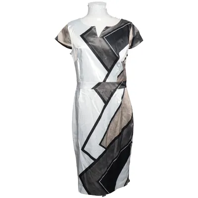 Dress (White, Black, Beige) from Mekstone Cotton, Elastane