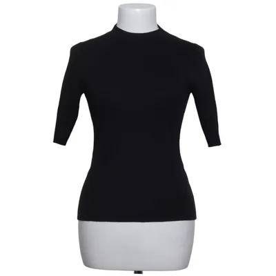 Top (Zwart) van Comma Katoen, Viscose