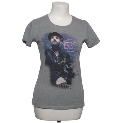 T-shirt (Gris) de Rammstein Coton, Polyester