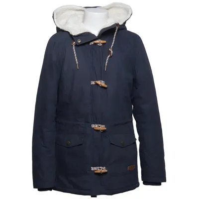 Parka (Blauw) van Desires Katoen, Polyester