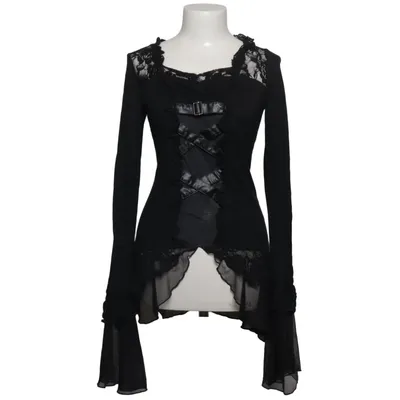 Top (Black) from Punk Rave Cotton, Elastane