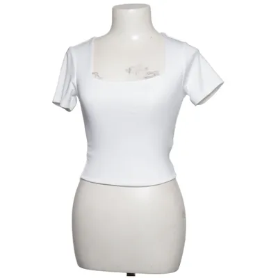 Top (White) from Amisu Elastane, Polyester