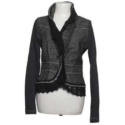 Jacket (Gray, Black) from Didi Cotton, Polyester