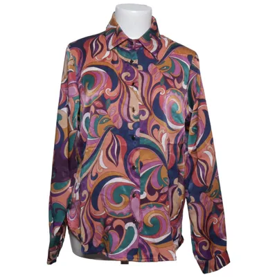 Blouse (Purple, Green, Multicolored) from Lolaliza Polyester