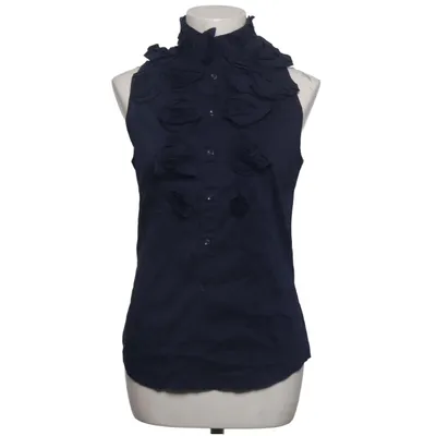 Blouse (Blue) from Fashion Elle Acrylic, Cotton, Elastane
