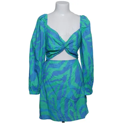 Dress (Blue, Green, Multicolored) from Trendyol Cotton