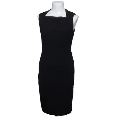 Jurk (Zwart) van Mango Basics Elastaan, Polyester, Viscose