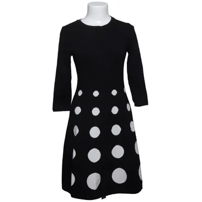 Dress (Black, White) from Hugo Boss Polyester, Viscose