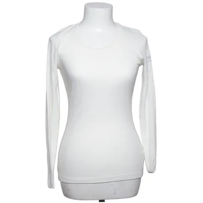 Långärmad t-shirt (Vit) från Super.Natural Merinoull, Polyester