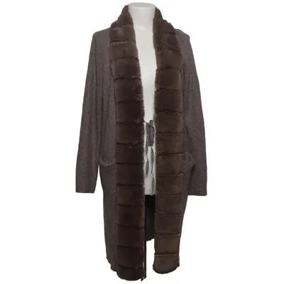 Strickjacke (Braun) von Louise Orop Acryl, Elasthan, Nylon, Viskose
