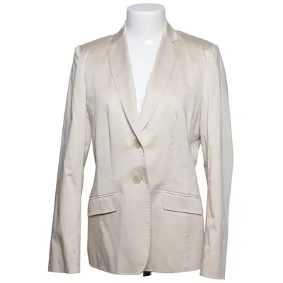 Blazer (Beige) from Joseph Janard Cotton, Elastane