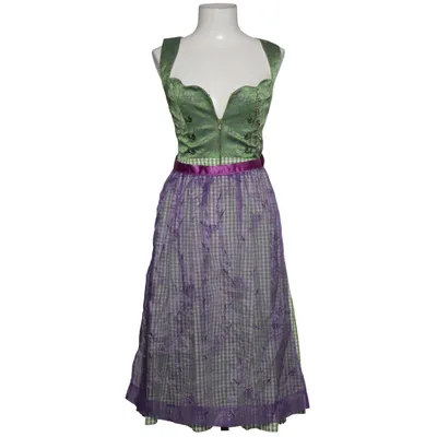 Dirndl (Grön, Lila, Vit) från Hammerschmid Bomull, Polyester