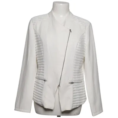 Veste (Blanc) de Lantin Élasthane, Polyester