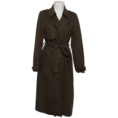 Trenchcoat (Grön) från Zara Outerwear Elastan, Polyester