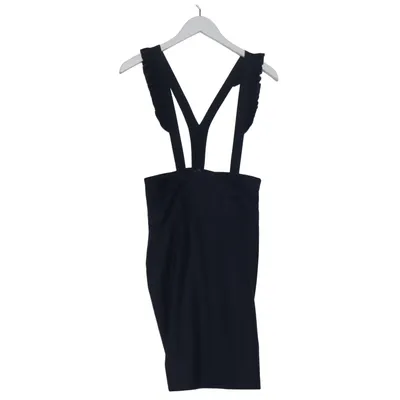 Hängselkjol (Blå) från Lux Polyester, Viskos