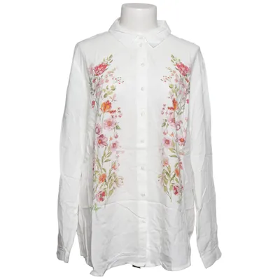Shirt (White, Multicolored) from Bodyflirt Viscose