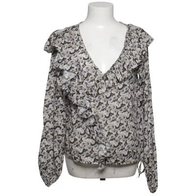 Blouse (Zwart, Meerkleurig) van H&M Conscious Collection Exclusive Katoen