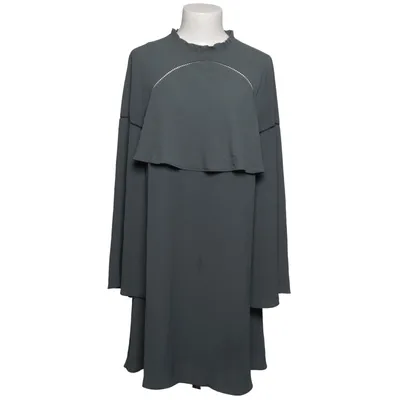 Jurk (Groen) van Edited Katoen, Elastaan, Polyester