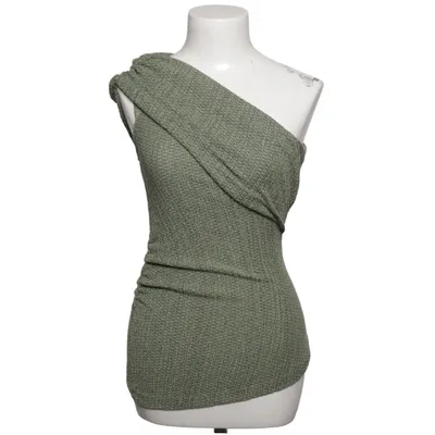 Haut (Vert) de Zara Coton, Élasthane, Polyester